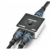 Kinivo Premium 4K HDMI Switch/Splitter HDMI Switcher - Supports 4K @ 60Hz, 3D, Full HD and Ultra HD (240BN - 2 Port)- Kinivo Premium 4K HDMI Switch/Splitter HDMI Switcher - Supports 4K @ 60Hz, 3D, Full HD and Ultra HD (240BN - 2 Port)-