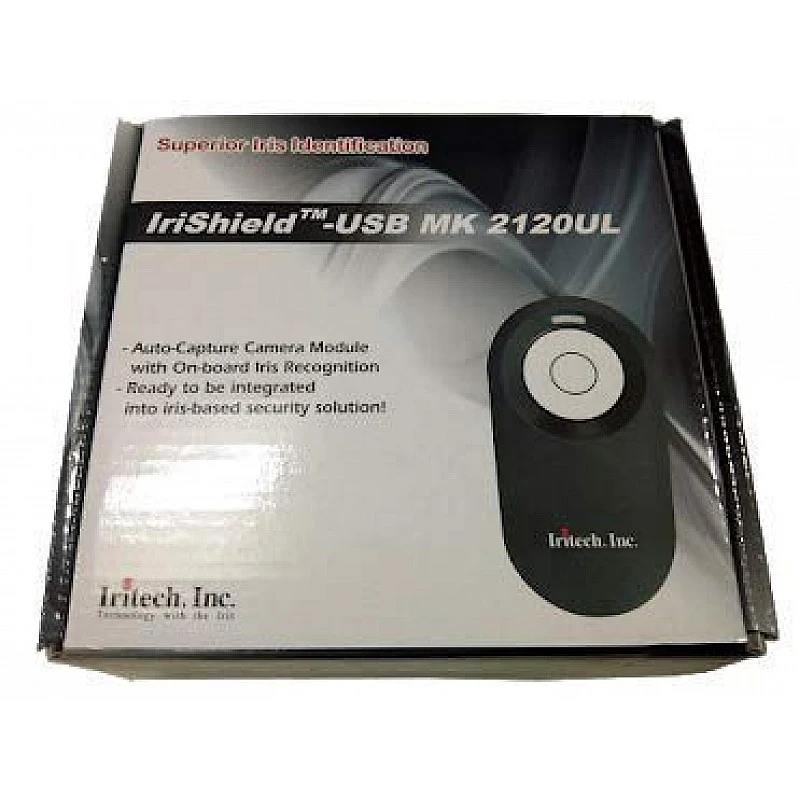 Iritech IriShield Microfiber USB Single IRIS Scanner with RD Service (Black) Iritech IriShield Microfiber USB Single IRIS Scanner with RD Service (Black)
