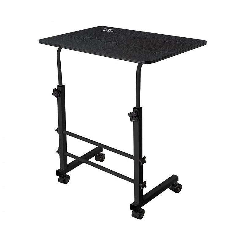 Gizga Essentials Multi-Purpose Height-Adjustable Laptop Table, Ergonomic Study Table, Portable, with Docking for Tablet, Black Gizga Essentials Multi-Purpose Height-Adjustable Laptop Table, Ergonomic Study Table, Portable, with Docking for Tablet, Black