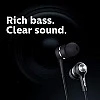 Philips Audio SHE1505 Wired in Ear Earphones with Mic (Black)- Philips Audio SHE1505 Wired in Ear Earphones with Mic (Black)-