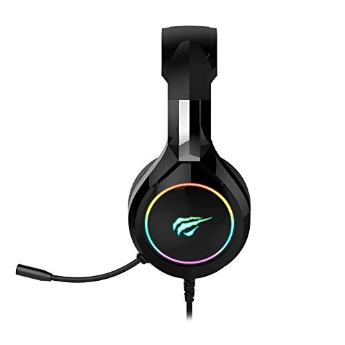 Havit H2232d Over Ear Wired Gaming Headset with Boom Microphone & RGB LED for PC Havit H2232d Over Ear Wired Gaming Headset with Boom Microphone & RGB LED for PC