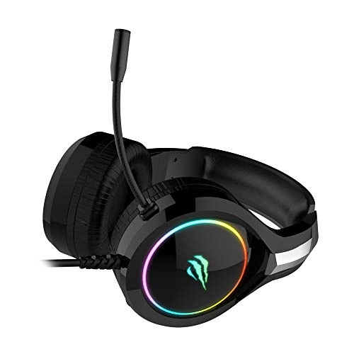 Havit H2232d Over Ear Wired Gaming Headset with Boom Microphone & RGB LED for PC Havit H2232d Over Ear Wired Gaming Headset with Boom Microphone & RGB LED for PC