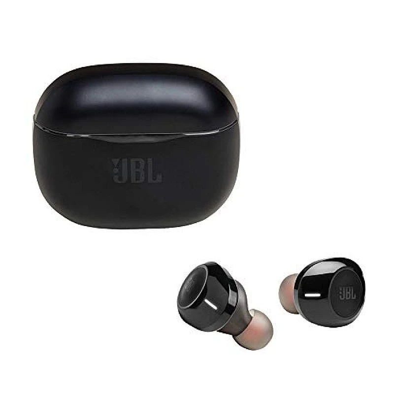 JBL Tune 120TWS True Wireless in Ear Headphones with 16 Hours Playtime, Stereo Calls & Quick Charge (Black) JBL Tune 120TWS True Wireless in Ear Headphones with 16 Hours Playtime, Stereo Calls & Quick Charge (Black)
