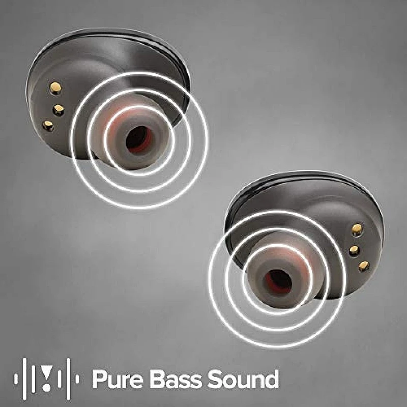 JBL Tune 120TWS True Wireless in Ear Headphones with 16 Hours Playtime, Stereo Calls & Quick Charge (Black) JBL Tune 120TWS True Wireless in Ear Headphones with 16 Hours Playtime, Stereo Calls & Quick Charge (Black)