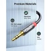 C&E CNE722887 50ft(15.2M) 3.5mm Aux Male to Male Extension Stereo Audio Cable Grey C&E CNE722887 50ft(15.2M) 3.5mm Aux Male to Male Extension Stereo Audio Cable Grey
