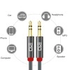 C&E CNE722887 50ft(15.2M) 3.5mm Aux Male to Male Extension Stereo Audio Cable Grey C&E CNE722887 50ft(15.2M) 3.5mm Aux Male to Male Extension Stereo Audio Cable Grey