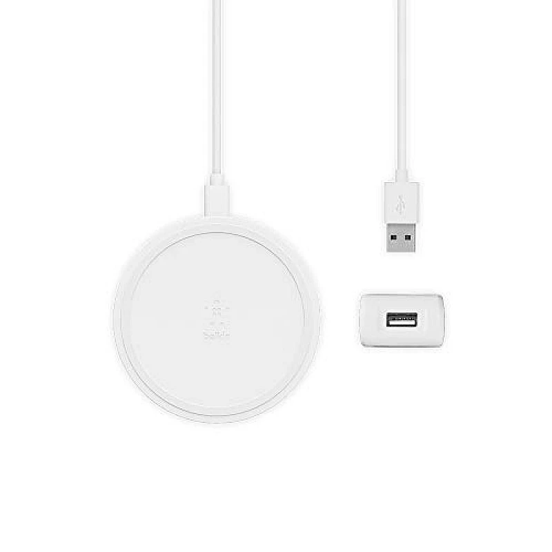 Belkin F7U082MYWHT Boost Up Wireless Charging Pad 10 W, Qi Wireless Charger for White Belkin F7U082MYWHT Boost Up Wireless Charging Pad 10 W, Qi Wireless Charger for White