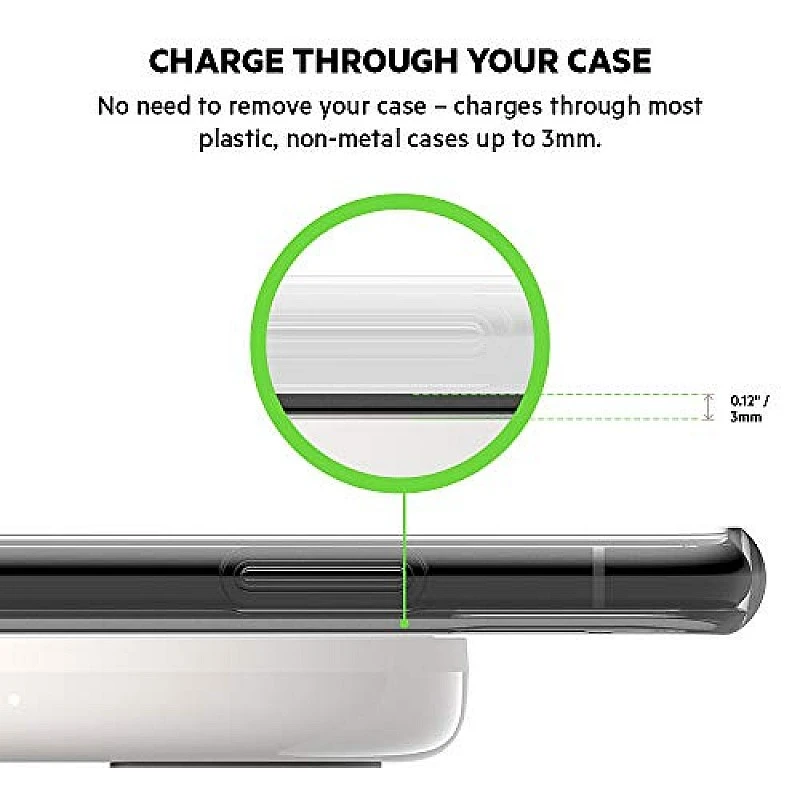Belkin F7U082MYWHT Boost Up Wireless Charging Pad 10 W, Qi Wireless Charger for White Belkin F7U082MYWHT Boost Up Wireless Charging Pad 10 W, Qi Wireless Charger for White