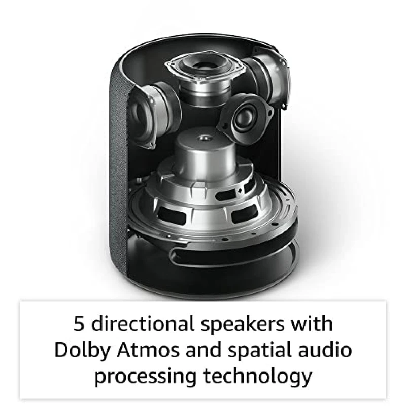 Echo Studio- Our best-sounding smart speaker ever and Alexa (Black) Echo Studio- Our best-sounding smart speaker ever and Alexa (Black)