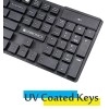 Zebronics Zeb-Companion 102 Wireless Keyboard and Mouse Combo, 104 Keys and Rupee Key USB Nano Receiver