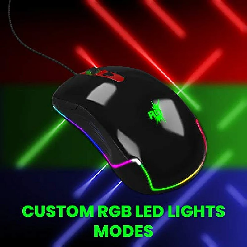 Redgear X-Series X13 Pro RGB Gaming Mouse with Avago Sensor Redgear X-Series X13 Pro RGB Gaming Mouse with Avago Sensor