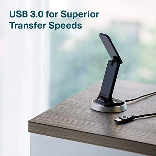 TP-Link USB 600 Mbps WiFi Wireless Network Adapter for Desktop PC with 2.4GHz/5GHz TP-Link USB 600 Mbps WiFi Wireless Network Adapter for Desktop PC with 2.4GHz/5GHz