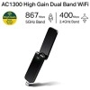 TP-Link USB 600 Mbps WiFi Wireless Network Adapter for Desktop PC with 2.4GHz/5GHz TP-Link USB 600 Mbps WiFi Wireless Network Adapter for Desktop PC with 2.4GHz/5GHz