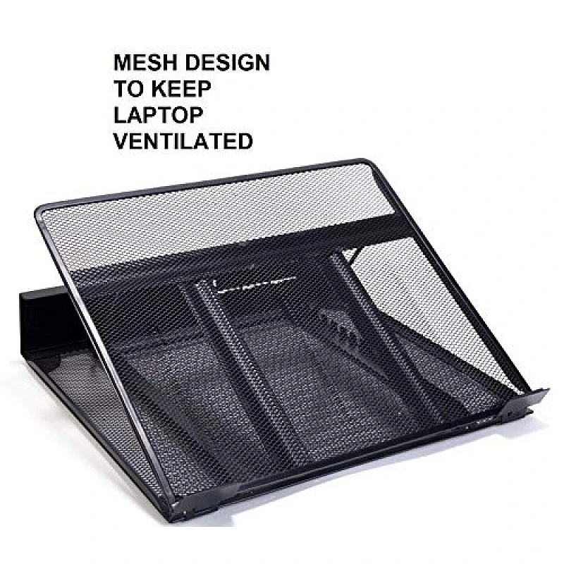 Airtree Ventilated Height Adjustable Laptop Cooling Pad/Laptop Stand | Compatible 11 to 17 Inches Laptops Airtree Ventilated Height Adjustable Laptop Cooling Pad/Laptop Stand | Compatible 11 to 17 Inches Laptops