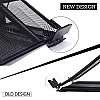 Airtree Ventilated Height Adjustable Laptop Cooling Pad/Laptop Stand | Compatible 11 to 17 Inches Laptops Airtree Ventilated Height Adjustable Laptop Cooling Pad/Laptop Stand | Compatible 11 to 17 Inches Laptops
