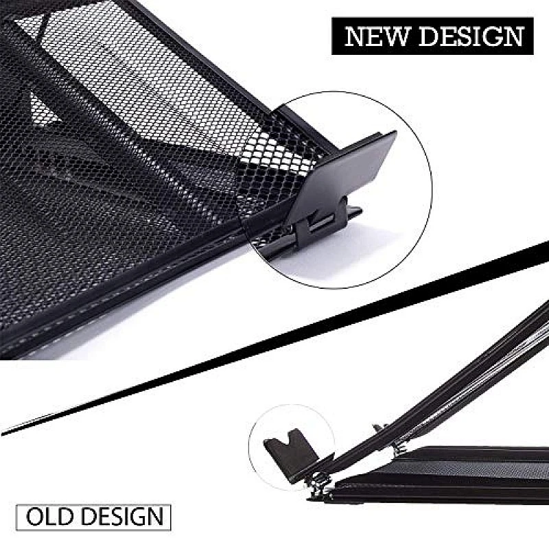 Airtree Ventilated Height Adjustable Laptop Cooling Pad/Laptop Stand | Compatible 11 to 17 Inches Laptops Airtree Ventilated Height Adjustable Laptop Cooling Pad/Laptop Stand | Compatible 11 to 17 Inches Laptops
