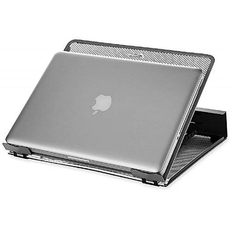 Airtree Ventilated Height Adjustable Laptop Cooling Pad/Laptop Stand | Compatible 11 to 17 Inches Laptops Airtree Ventilated Height Adjustable Laptop Cooling Pad/Laptop Stand | Compatible 11 to 17 Inches Laptops
