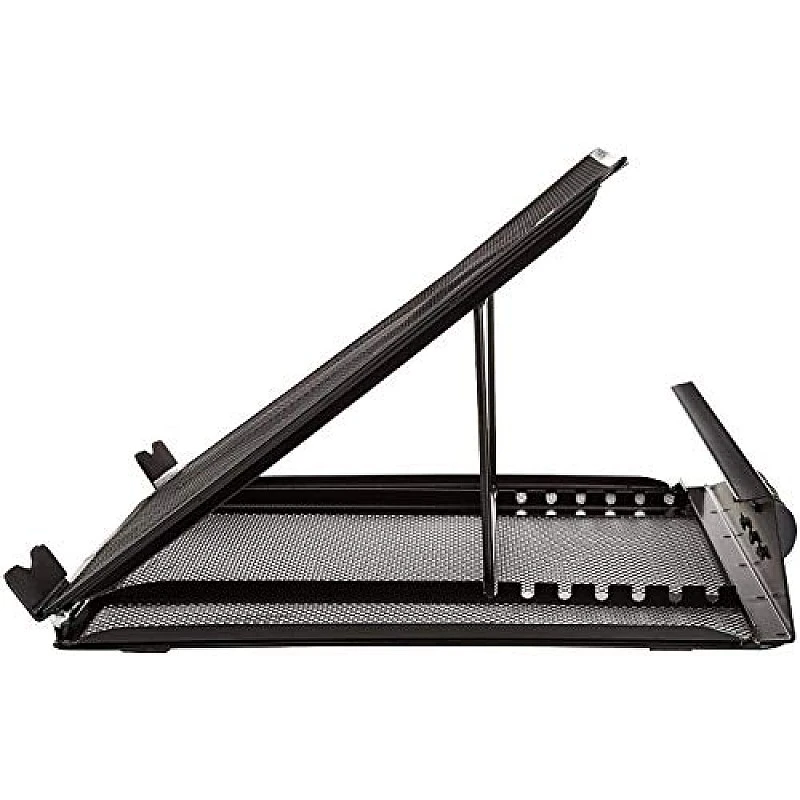 Airtree Ventilated Height Adjustable Laptop Cooling Pad/Laptop Stand | Compatible 11 to 17 Inches Laptops Airtree Ventilated Height Adjustable Laptop Cooling Pad/Laptop Stand | Compatible 11 to 17 Inches Laptops