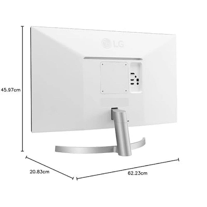 LG 27 Inch 4K-UHD HDR 10 Monitor with IPS Panel 27UL500 White LG 27 Inch 4K-UHD HDR 10 Monitor with IPS Panel 27UL500 White