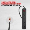 Honeywell Surge Protector, 4 Universal Sockets,15000Amp, 2 Meter Cord, Device Secure Warranty Honeywell Surge Protector, 4 Universal Sockets,15000Amp, 2 Meter Cord, Device Secure Warranty