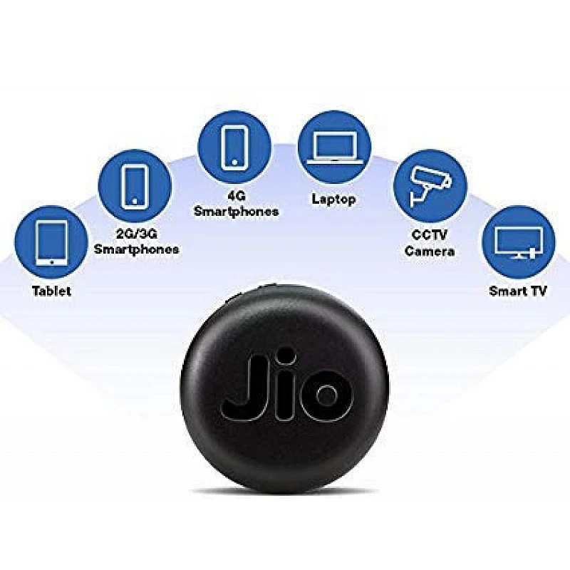 JioFi JMR1040 150Mbps Wireless 4G Portable Data Card (Black) Refurbished JioFi JMR1040 150Mbps Wireless 4G Portable Data Card (Black) Refurbished