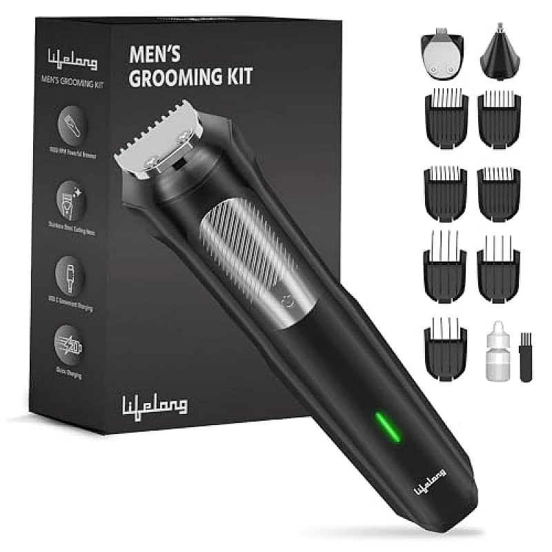 Lifelong Beard Trimmer for Men LLPCM07 Black Lifelong Beard Trimmer for Men LLPCM07 Black