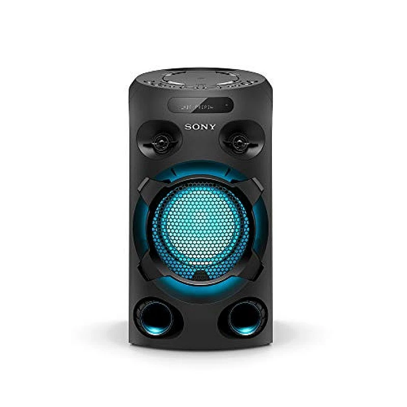 Sony MHC-V02 Home Audio Portable Party Speaker with Bluetooth, Karaoke and Jet Bass Booster Sony MHC-V02 Home Audio Portable Party Speaker with Bluetooth, Karaoke and Jet Bass Booster