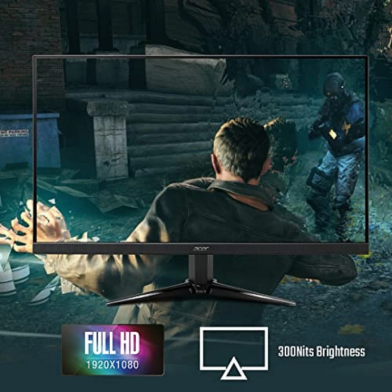 Acer Nitro QG271 27 Inch (68.58 Cm) 1920 x 1080 Pixels, Full HD Gaming LCD Monitor with LED Back Light Black Acer Nitro QG271 27 Inch (68.58 Cm) 1920 x 1080 Pixels, Full HD Gaming LCD Monitor with LED Back Light Black