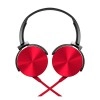 Foxin FHM-301 Over-Ear Wired Stereo Headphone (Red) Foxin FHM-301 Over-Ear Wired Stereo Headphone (Red)