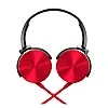 Foxin FHM-301 Over-Ear Wired Stereo Headphone (Red) Foxin FHM-301 Over-Ear Wired Stereo Headphone (Red)