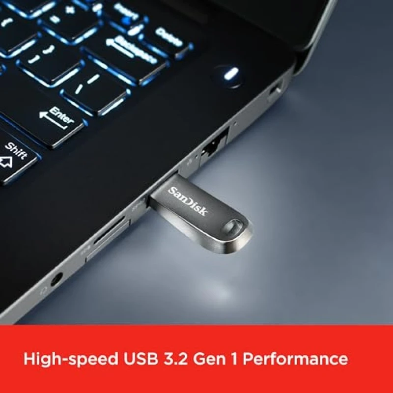 SanDisk 64GB Ultra Luxe USB 3.1 Gen 1 Flash Drive - SDCZ74-064G-G46- SanDisk 64GB Ultra Luxe USB 3.1 Gen 1 Flash Drive - SDCZ74-064G-G46-