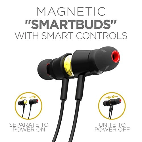 boAt Rockerz 270 Neckband BT 5.0 Earphones with SMARTBUDS Feature (Black)