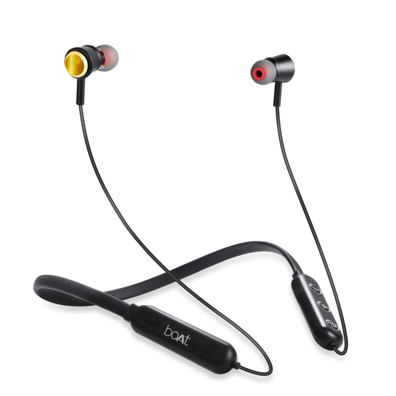 boAt Rockerz 270 Neckband BT 5.0 Earphones with SMARTBUDS Feature (Black)