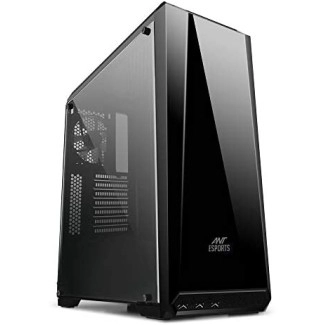 Ant Esports ICE-300TG Mid Tower Gaming Cabinet Computer case Supports ATX, Micro-ATX