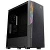 Ant Esports ICE-300TG Mid Tower Gaming Cabinet Computer case Supports ATX, Micro-ATX