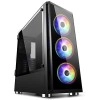 Ant Esports ICE-300TG Mid Tower Gaming Cabinet Computer case Supports ATX, Micro-ATX
