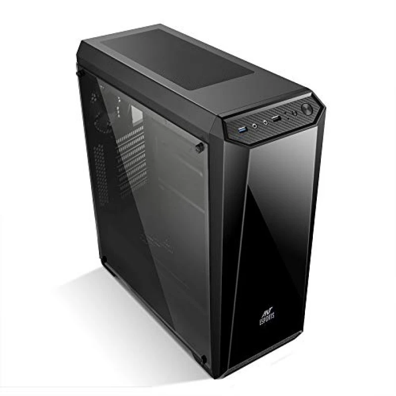 Ant Esports ICE-100TG Mid Tower Gaming Cabinet Supports ATX, Micro-ATX, Mini-ITX Motherboard with Transparent Tempered Glass Ant Esports ICE-100TG Mid Tower Gaming Cabinet Supports ATX, Micro-ATX, Mini-ITX Motherboard with Transparent Tempered Glass