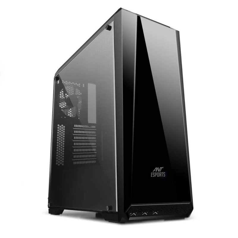 Ant Esports ICE-100TG Mid Tower Gaming Cabinet Supports ATX, Micro-ATX, Mini-ITX Motherboard with Transparent Tempered Glass Ant Esports ICE-100TG Mid Tower Gaming Cabinet Supports ATX, Micro-ATX, Mini-ITX Motherboard with Transparent Tempered Glass