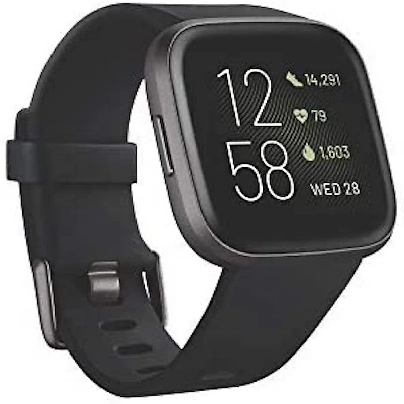 Fitbit FB507BKBK Versa 2 Health Fitness Smartwatch with Heart Rate, Music, Alexa Built-in (Black) Fitbit FB507BKBK Versa 2 Health Fitness Smartwatch with Heart Rate, Music, Alexa Built-in (Black)
