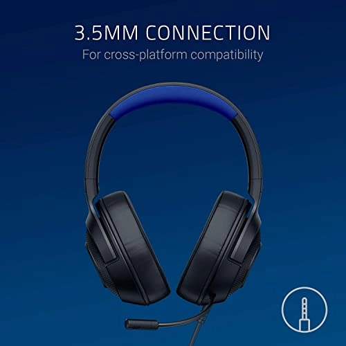 Razer Kraken X for Console-Wired Console Gaming headphone Over Black