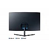 Samsung 32-inch 3840 X 2160 Pixels 4K UHD, 1500R Curved Monitor, Bezel Less Design LU32R590CWWXXL Dark Blue Gray Samsung 32-inch 3840 X 2160 Pixels 4K UHD, 1500R Curved Monitor, Bezel Less Design LU32R590CWWXXL Dark Blue Gray