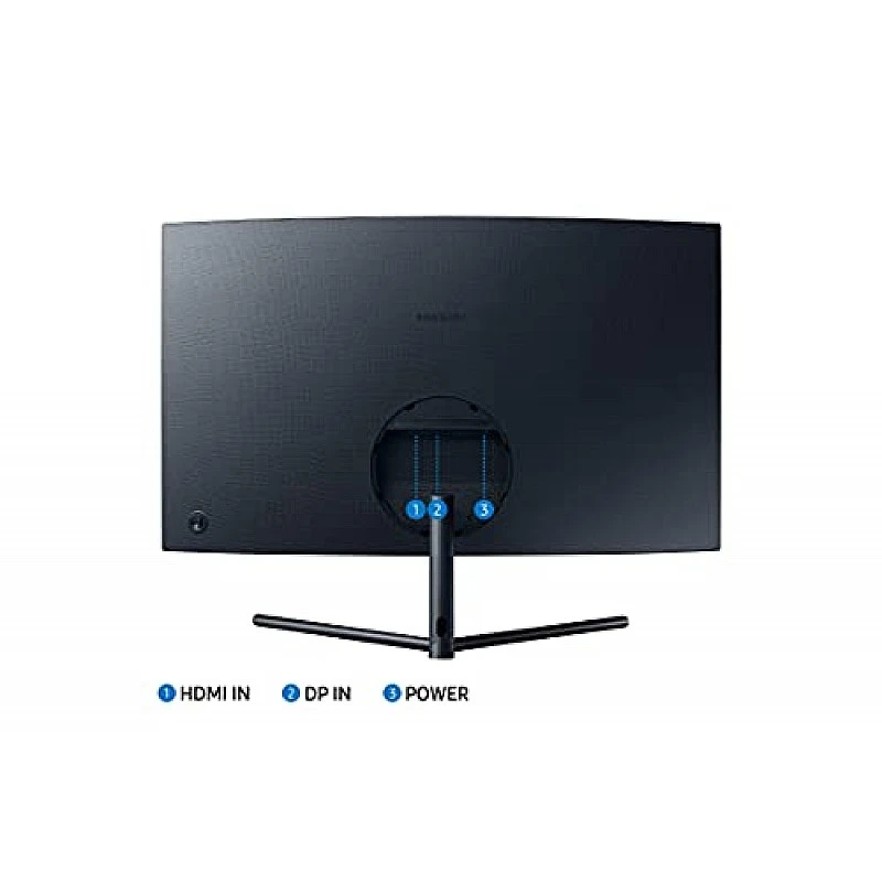Samsung 32-inch 3840 X 2160 Pixels 4K UHD, 1500R Curved Monitor, Bezel Less Design LU32R590CWWXXL Dark Blue Gray Samsung 32-inch 3840 X 2160 Pixels 4K UHD, 1500R Curved Monitor, Bezel Less Design LU32R590CWWXXL Dark Blue Gray