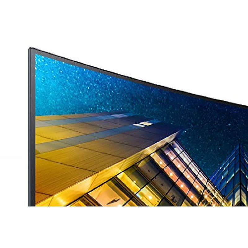 Samsung 32-inch 3840 X 2160 Pixels 4K UHD, 1500R Curved Monitor, Bezel Less Design LU32R590CWWXXL Dark Blue Gray Samsung 32-inch 3840 X 2160 Pixels 4K UHD, 1500R Curved Monitor, Bezel Less Design LU32R590CWWXXL Dark Blue Gray