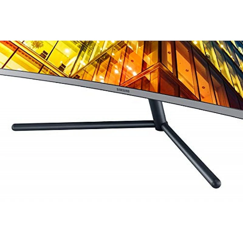 Samsung 32-inch 3840 X 2160 Pixels 4K UHD, 1500R Curved Monitor, Bezel Less Design LU32R590CWWXXL Dark Blue Gray Samsung 32-inch 3840 X 2160 Pixels 4K UHD, 1500R Curved Monitor, Bezel Less Design LU32R590CWWXXL Dark Blue Gray