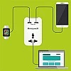 Honeywell Travel Surge Single Socket with 2 X USB Platinum Honeywell Travel Surge Single Socket with 2 X USB Platinum