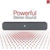 iBall Musi Bar High Power Compact Soundbar with Multiple Playback Options | FM Radio | Micro SD Card Slot & Built in Mic (Black)