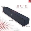 iBall Musi Bar High Power Compact Soundbar with Multiple Playback Options | FM Radio | Micro SD Card Slot & Built in Mic (Black)