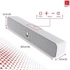 iBall Musi Bar High Power Compact Soundbar with Multiple Playback Options | FM Radio | Micro SD Card Slot & Built in Mic (Black)