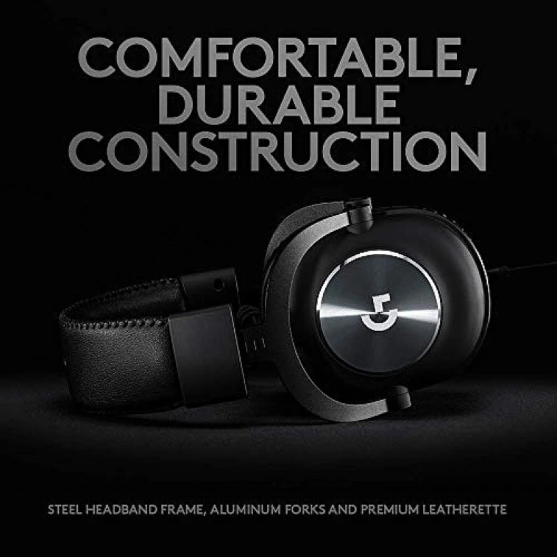 Logitech G Pro Gaming Headset, Lightweight with Pro-G Audio Drivers (for PC, PS4, Switch, Xbox One, VR) Logitech G Pro Gaming Headset, Lightweight with Pro-G Audio Drivers (for PC, PS4, Switch, Xbox One, VR)