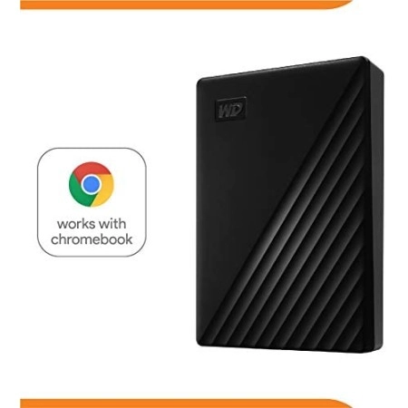 Western Digital WD 4TB My Passport Portable External Hard Drive,Black